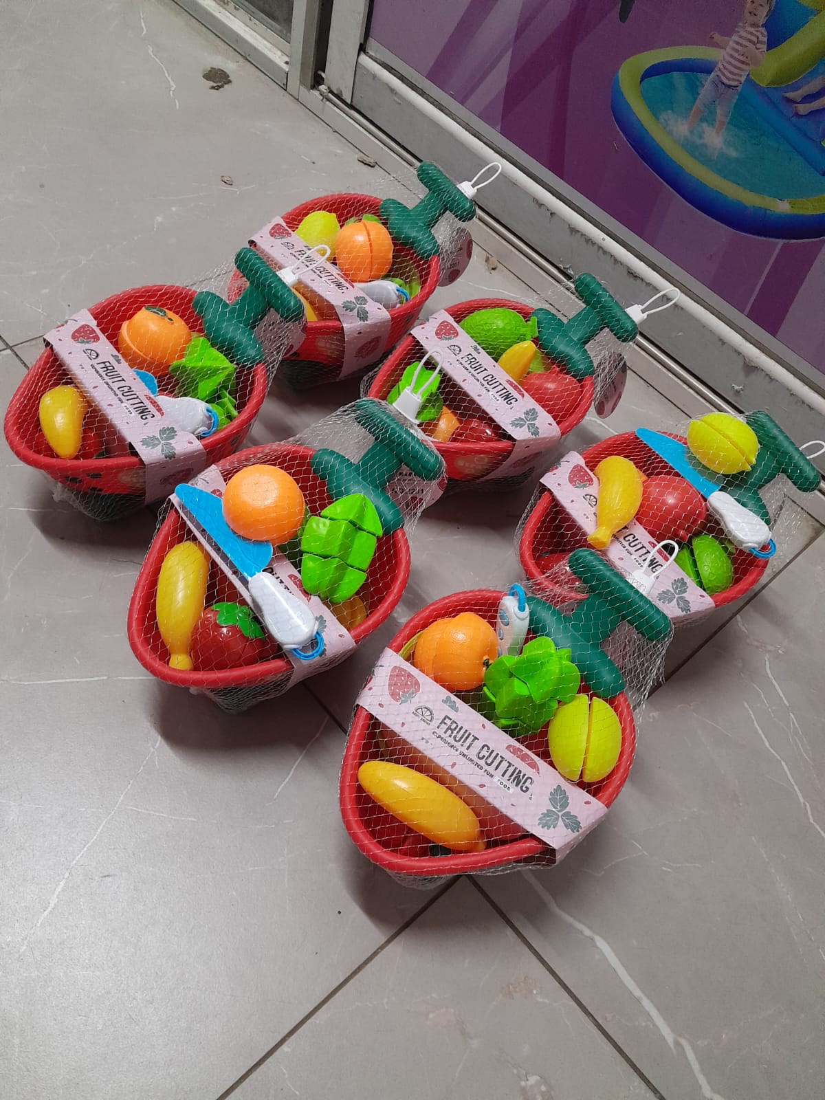 Beach toys/ garden wheelbarrow tools
Doll accessories