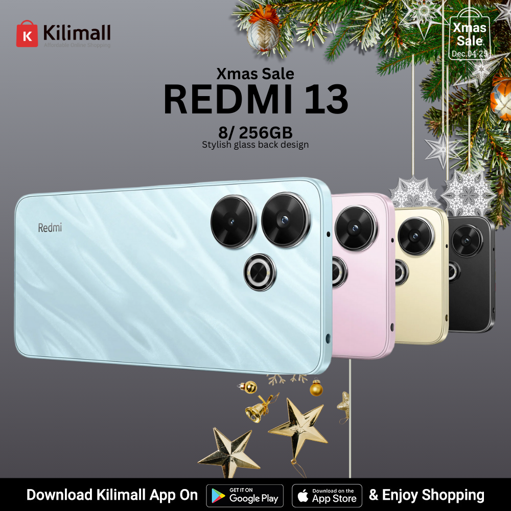 [new launch]Xiaomi Redmi 13 8GB RAM+256GB 6.79"  Display Phones 108MP Camera 5030mAh Battery 33W Charging Android 14 Smart Phones Midnight Black,256+8GB