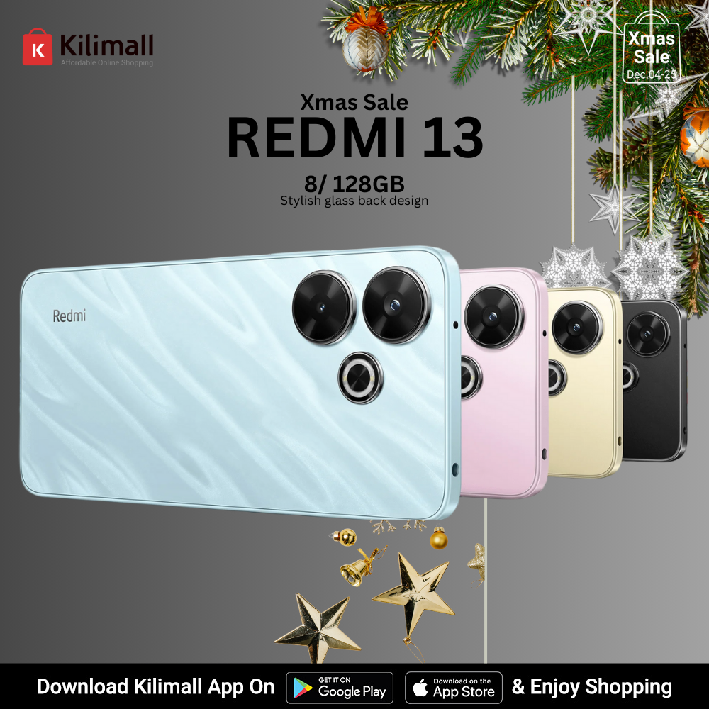 [new launch]Xiaomi Redmi 13 8GB RAM+128GB 6.79"  Display Phones 108MP Camera 5030mAh Battery 33W Charging Android 14 Smart Phones Midnight Black,128+8GB