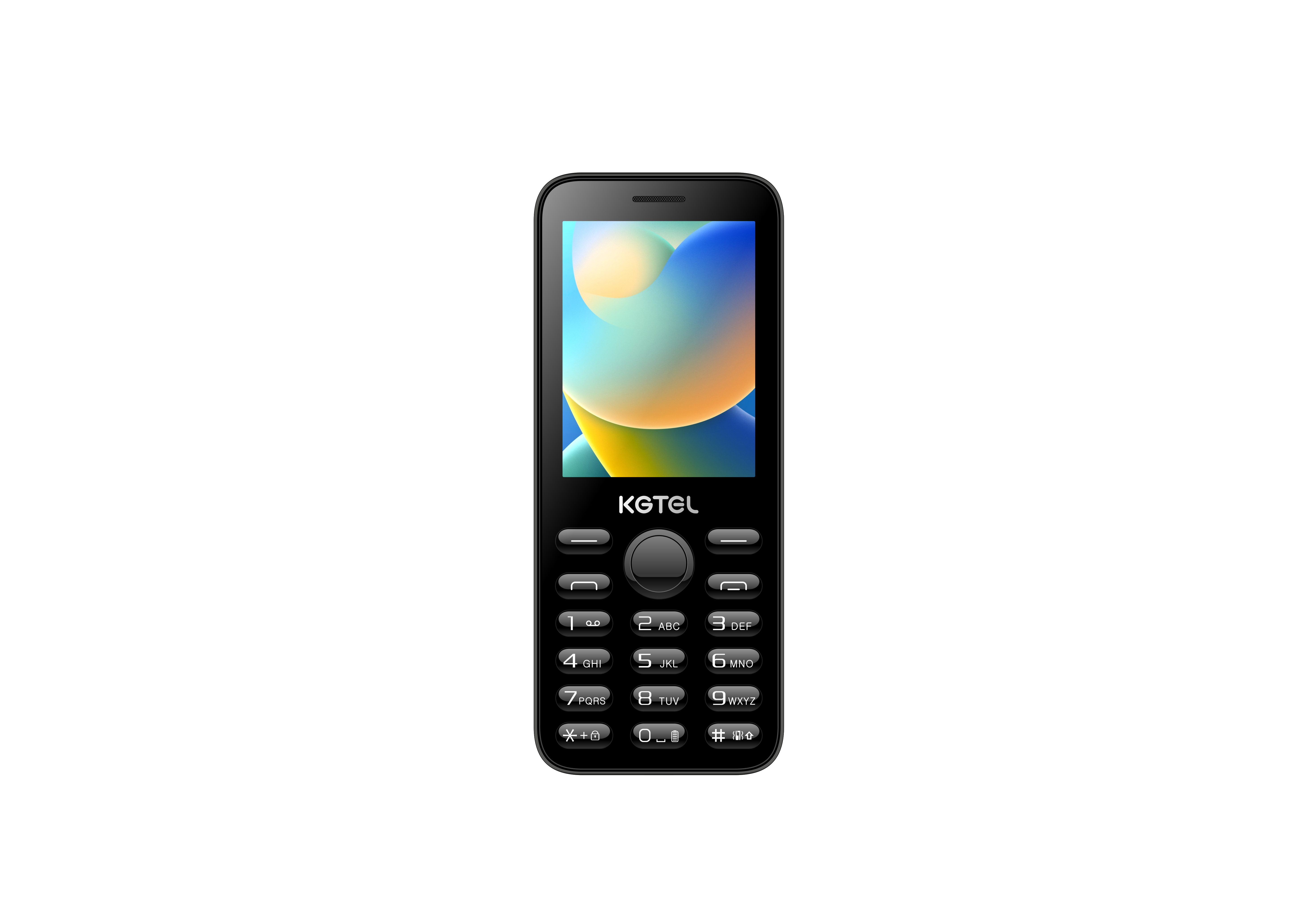 KGTEL RAINBOW 10 Quad SIM Card Wireless FM 2.8Inch 2500 mAh Large Capacity Battery MTK CPU  Featured Phone