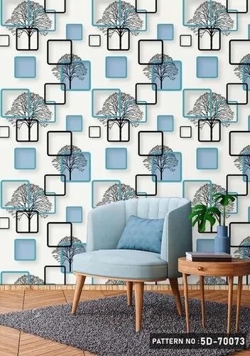 Wall Paper 10m*53cm Wallpaper Flowered wall sticker 10 m