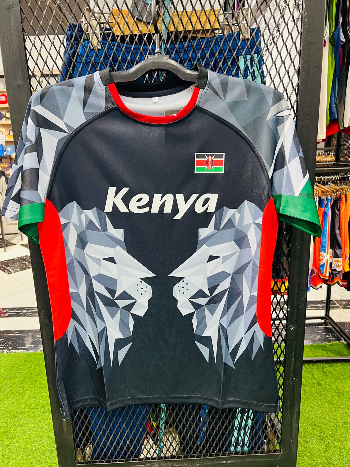 KENYA SIMBAS RUGBY JERSEY AUTHENTIC - green
