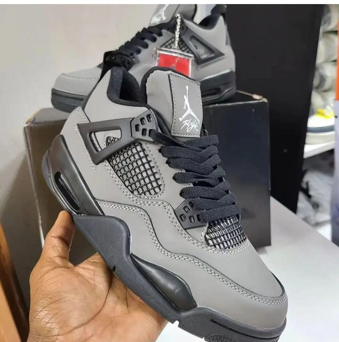 Jordan 4 Retro Grey Authentic Sneaker 38-45