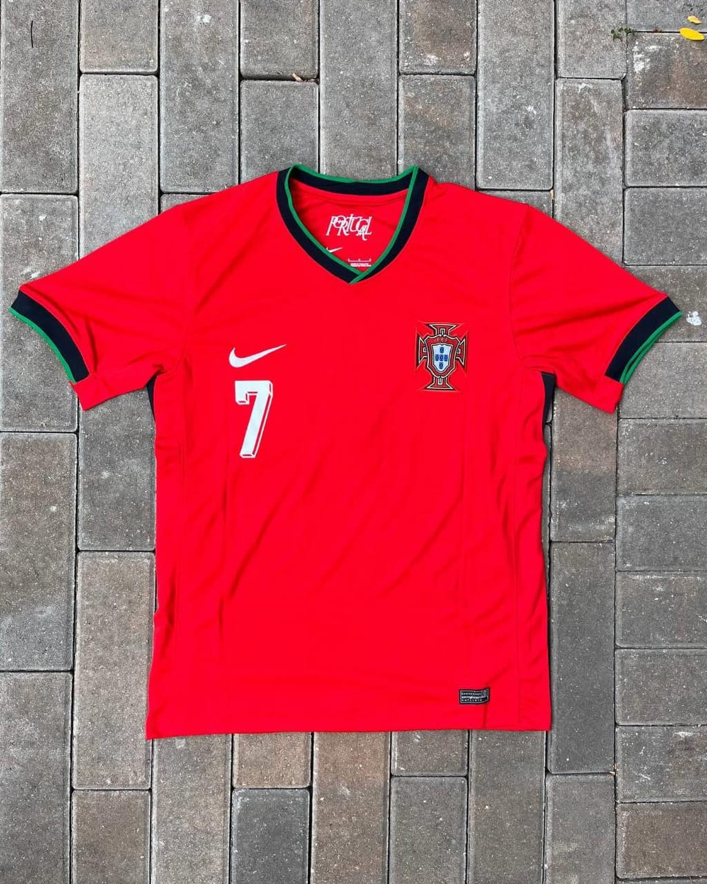 Portugal  Euro Home Red Jersey Kit Authentic Fan Version comes Plain
