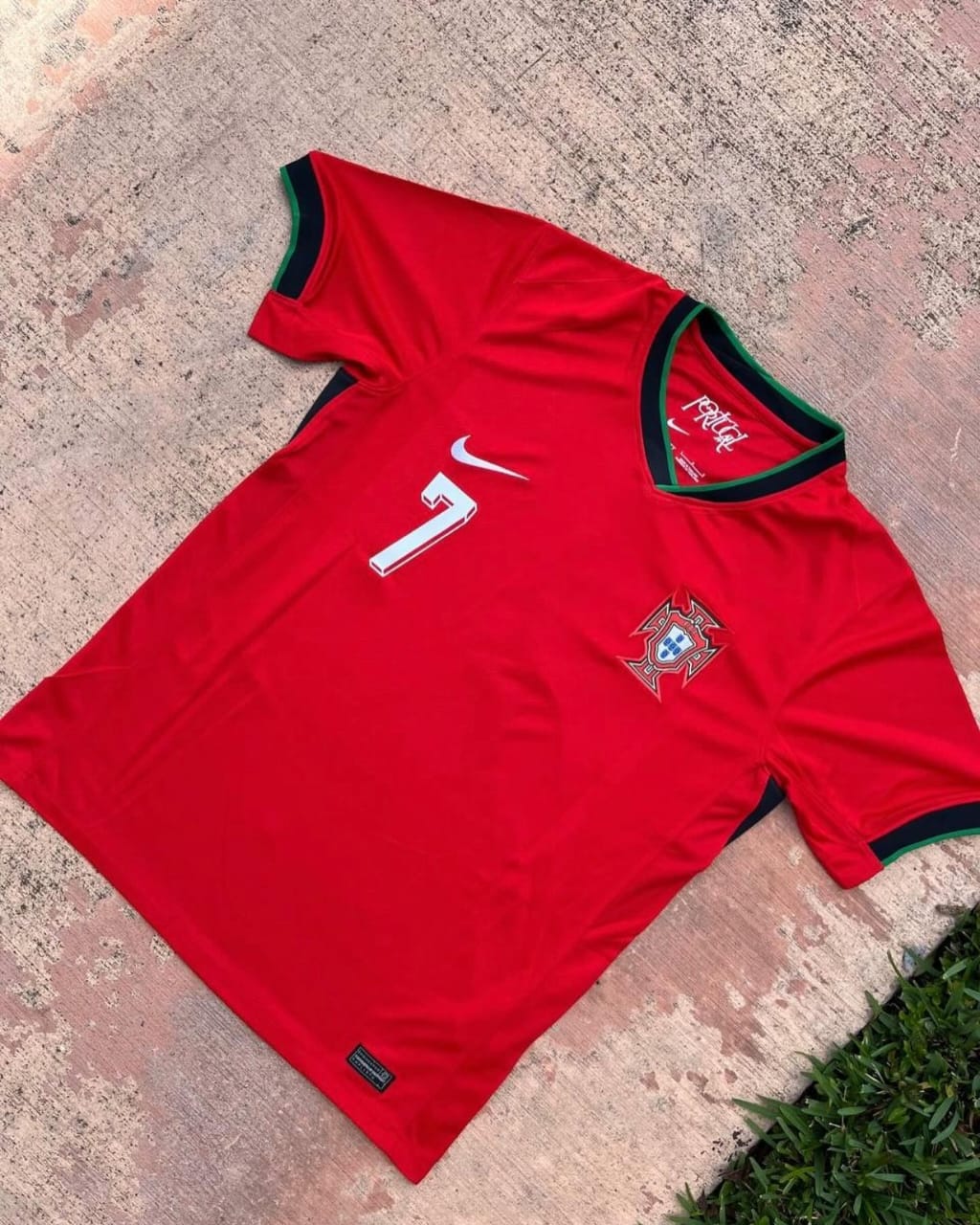 Portugal  Euro Home Red Jersey Kit Authentic Fan Version comes Plain