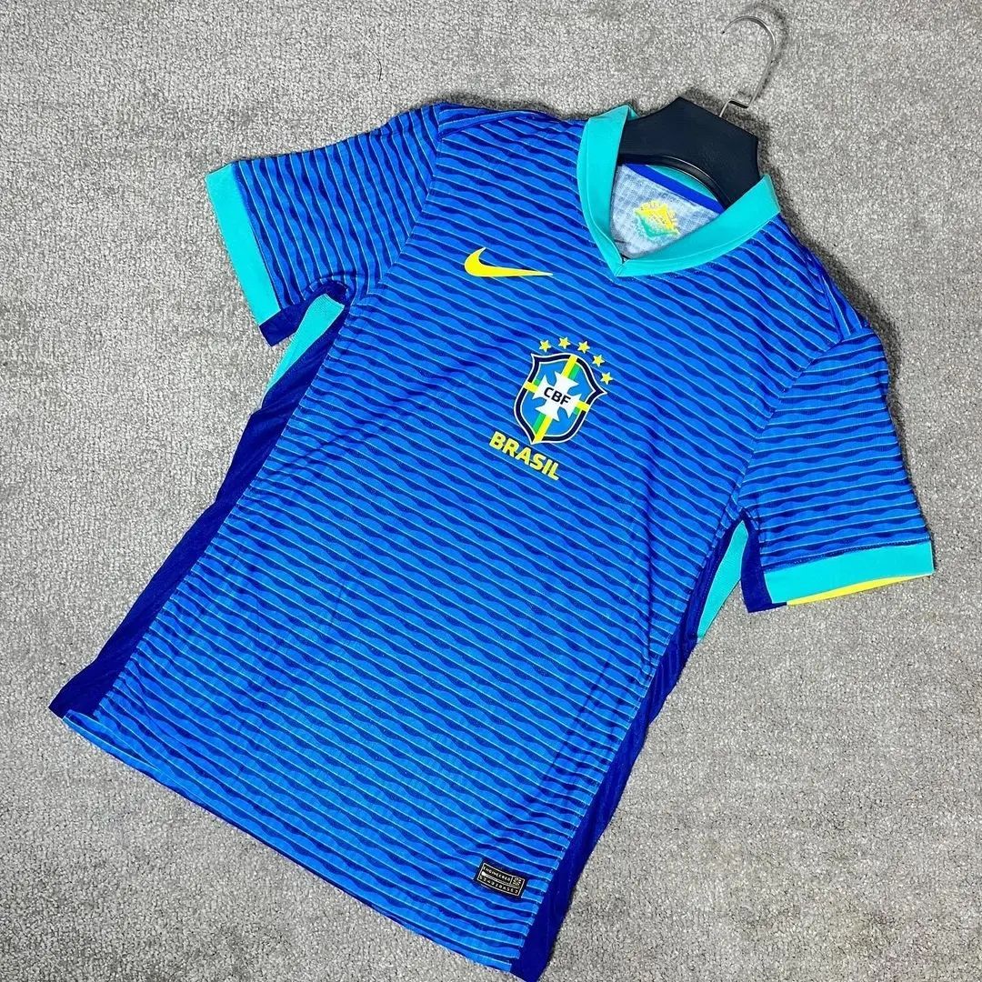 New Season Euro Brasil Away  Kit Authentic jersey Kit As in Picture Fan V ersion