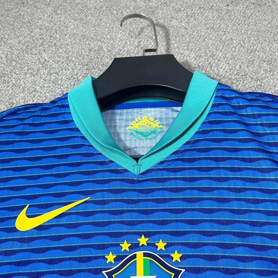 New Season Euro Brasil Away  Kit Authentic jersey Kit As in Picture Fan V ersion