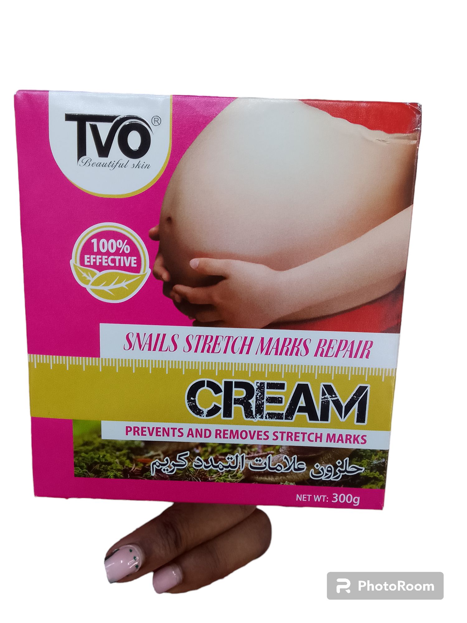 TVO Effective Stretch Marks Snail Cream Anti Stretchmarks Fade