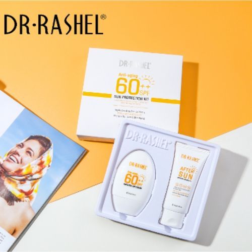 Dr. Rashel Sun Cream + After Sun Kit Anti-Aging 60++ SPF UV Protection