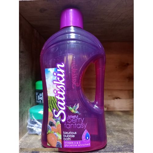 Satiskin Blissful Berry Fantasy Luxurious Bubble Bath 2 Litres
