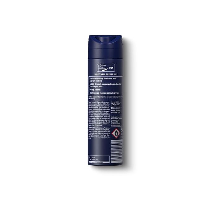 NIVEA MEN Cool Kick Anti-Perspirant Spray 48h - 150 Ml
