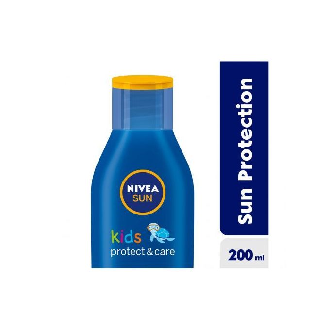 【Discounted】Nivea Sun Kids Spf50+ Moisturising Sun Lotion For All Skin Types - 200 Ml