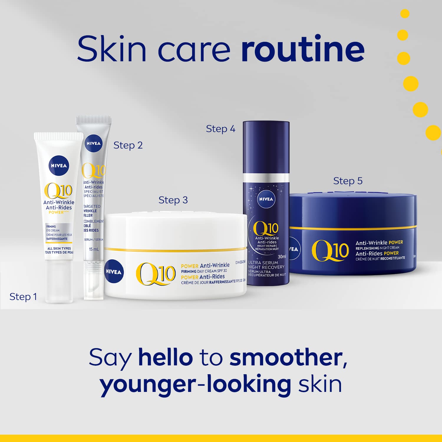 【Discounted】NIVEA Q10 Plus ANTI-WRINKLE with SPF 30 Day Care Cream 50 ml size