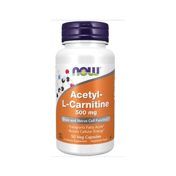 Now Acetyl L-Carnitine 500mg 50s