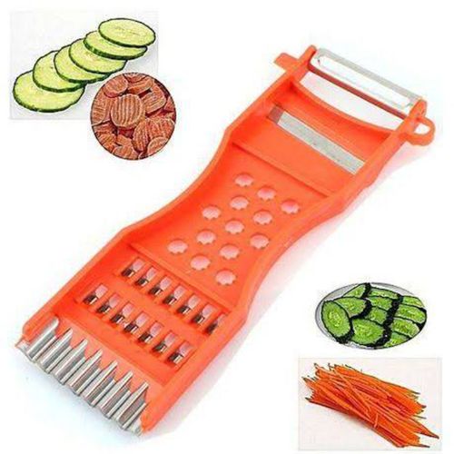5 In 1 Slicer Peeler Grater Fruit And Vegetable Cutter - 2PCS