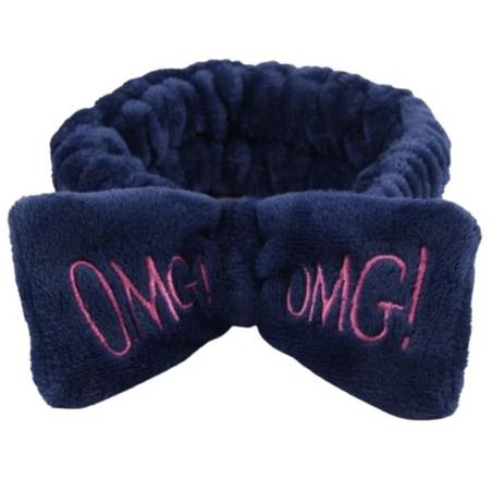 OMG!! Women Beauty Headbands - Microfiber Bowtie Headbands , Comfort to Wash Makeup Shower Facial Skincare Spa Thick Hair Band for Girls