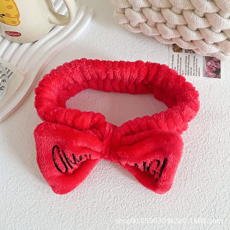 OMG!! Women Beauty Headbands - Microfiber Bowtie Headbands , Comfort to Wash Makeup Shower Facial Skincare Spa Thick Hair Band for Girls