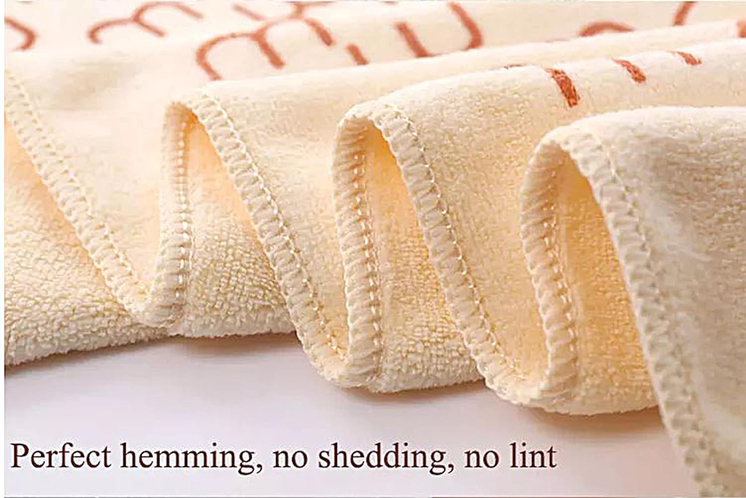Baby Bath Towel 3Pcs Set  with Microfibre Print, Soft, Absorbent Towel Set for Daily Use, 70 x 140 cm + 36 x 74 cm + 25 x 25 cm
