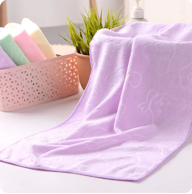 Soft Classy Baby Microfiber Towel - Baby Bath Towel