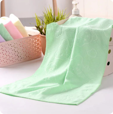 Soft Classy Baby Microfiber Towel - Baby Bath Towel