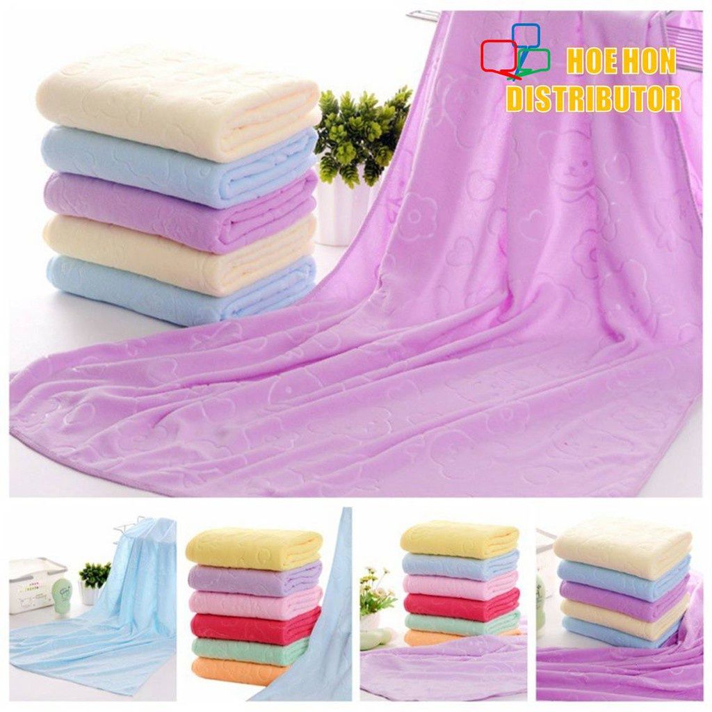 Soft Classy Baby Microfiber Towel - Baby Bath Towel
