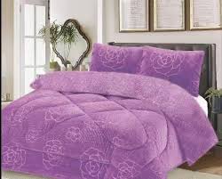 Super Warm Heavy Soft Woolen White Duvet Blanket - Fluffy White Duvet