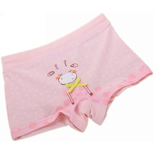 Girls' Boyshort Assorted Print Underwear Kids Panties Comfort Boxer Briefs Hot Pants Pack Of 6