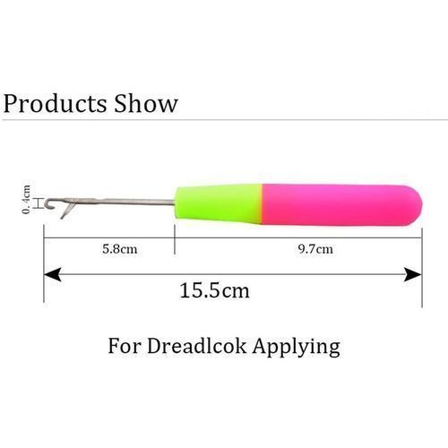 1Pc Crochet Latch Hook Multipurpose Crochet Needle + 1 Pair  Scissors