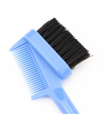 3-in-1 Edge Brush And Comb With Pintail - Assorted Colour