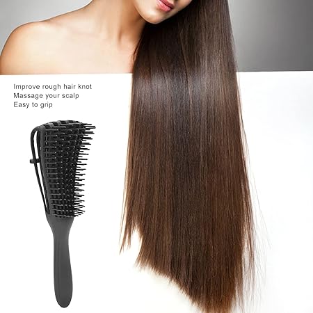 Silicone Detangling Brush, Curly Hair Detangling Comb, Hair Detangler For Natural Hair