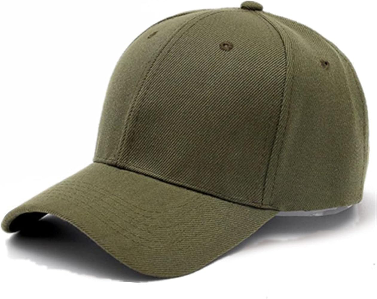 Baseball Caps, 100% Cotton Fit Solid Plain Colour Baseball Hat, Classic Unisex Adult Ball Hat for Men Women
