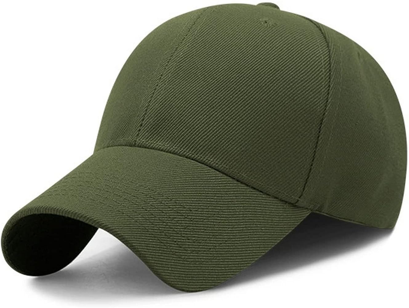 Baseball Caps, 100% Cotton Fit Solid Plain Colour Baseball Hat, Classic Unisex Adult Ball Hat for Men Women