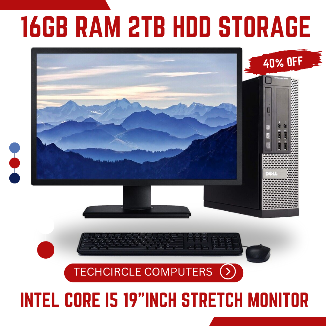 Dell Optiplex 7010 Business Desktop Computer Intel Quad Core i5-3470 3.2GHz, 16GB RAM, 2TB HDD, USB 3.0, DVDRW, Windows 10 Professional (Renewed)