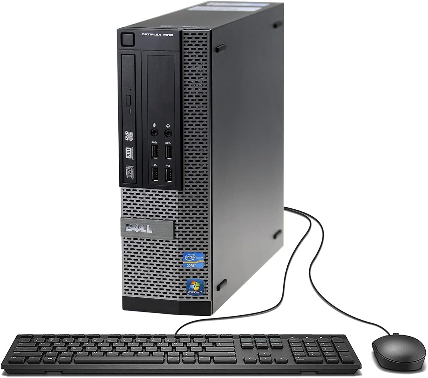 Dell Optiplex 7010 Business Desktop Computer Intel Quad Core i5-3470 3.2GHz, 16GB RAM, 2TB HDD, USB 3.0, DVDRW, Windows 10 Professional (Renewed)
