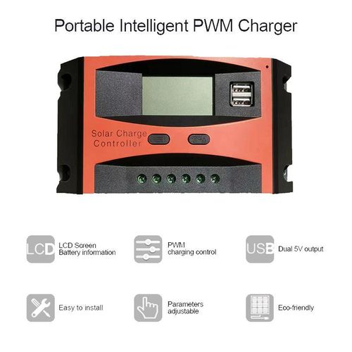 10A,20A,30A PWM Solar Charge Controller