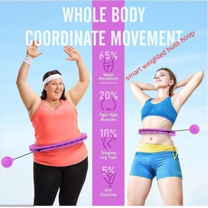 Smart Hula Hoop, Professional Weighted Hula Hoop