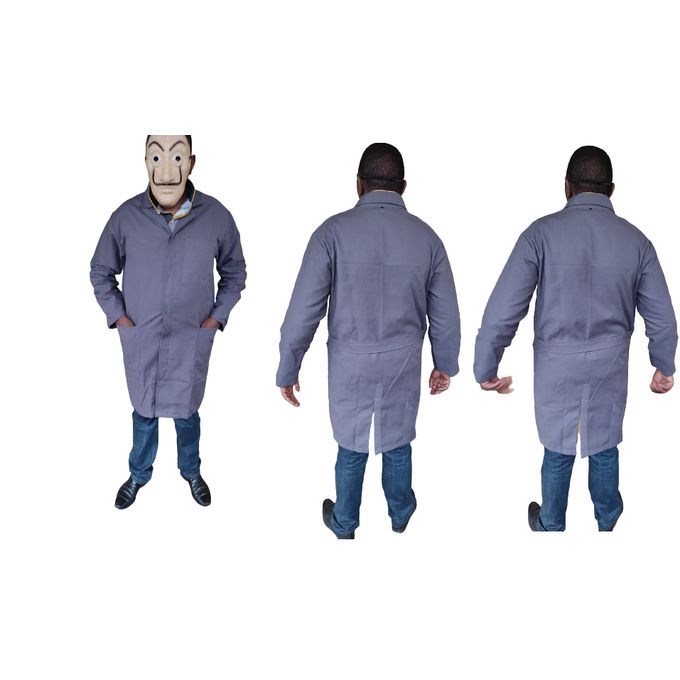 Fashion Green Unisex Dustcoats