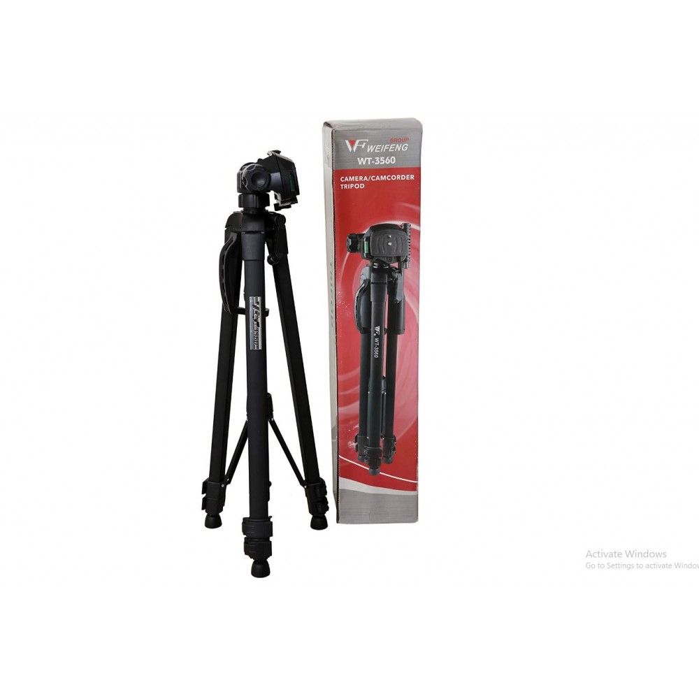 WEIFENG WT 3560 Aluminium Tripod for Videography and Photography.