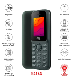 (ON OFFER) NEW ITEL 2163 1.8" DISPLAY WIRELESS FM DUAL SIM OPERA MINI BRIGHT TORCH KABAMBE KATULULU BUTTON FEATURE PHONE KING TALKER 2000 CONTACTS MEMORY ONE YEAR WARRANTY MOBILE PHONE