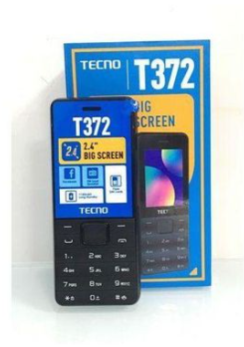 TECNO T372 2.4" TRIPPLE SIM 3-THREE SIM CARD SLOT FEATURE/BUTTON PHONE KABAMBE KATULULU MOBILE PHONE DURABLE BATTERY 500MAH FM RADIO LOUD SPEAKER CAMERA BLUETOOTH