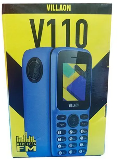 VILLAON V110 KABAMBE/KATULULU/MULIKA MWIZI 2-DUAL SIM CARD WIRELESS FM,BRIGHT TOUCH,FACEBOOK,1000MAH TWO SIM CARD SLOT BLUETOOTH CHEAP AND HIGH QUALITY  FEATURE PHONE