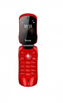 NEW BONTEL 911 DISPLAY1.77" FLIP FEATURE PHONE BATTERY CAPACITY 1000MAH FM RADIO SUPPORT OUTSIDE EARPHONE DUAL SIM CARD BRIGHT TORCH LIGHT