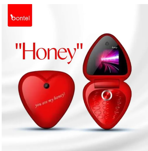 (ON OFFER) NEW BONTEL HONEY 1.54" FLIP PHONE FEATURE/KABAMBE/KATULULU/MULIKA MWIZI PHONE MP3/ MP4 PLAYER FM RADIO