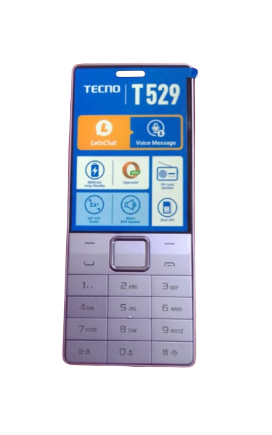(ON OFFER) TECNO T529 KABAMBE/KATULULU/MULIKA MWIZI FEATURE PHONE 2.8" DUAL SIM CARD SLOT FM RADIO BLUETOOTH TORCH MEMORY CARD SLOT 16MB ROM+8MB RAM STRONG BATTERY MOBILE PHONE WITH ONE YEAR WARRANTY