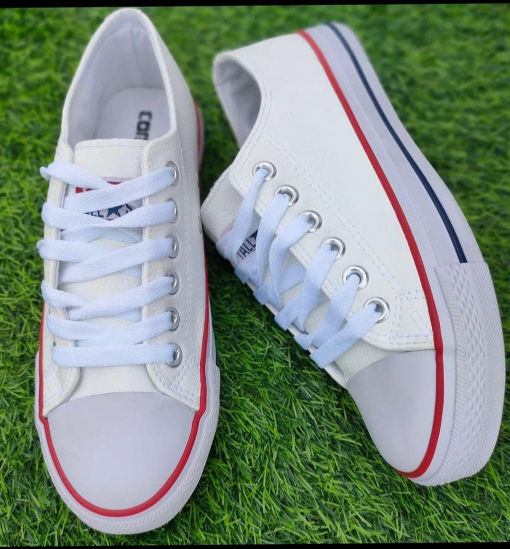 New Arrival⚡️Quality 💯⚡️unisex all stars leather 👌🔥💥unisex rubber shoes🔥🔥