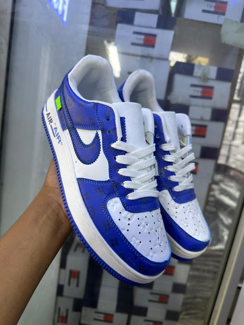 Nike Airforce 1 Luis Vuitton Comfortable Low Cut High Quality Unisex Breathable Sneakers Shoes
