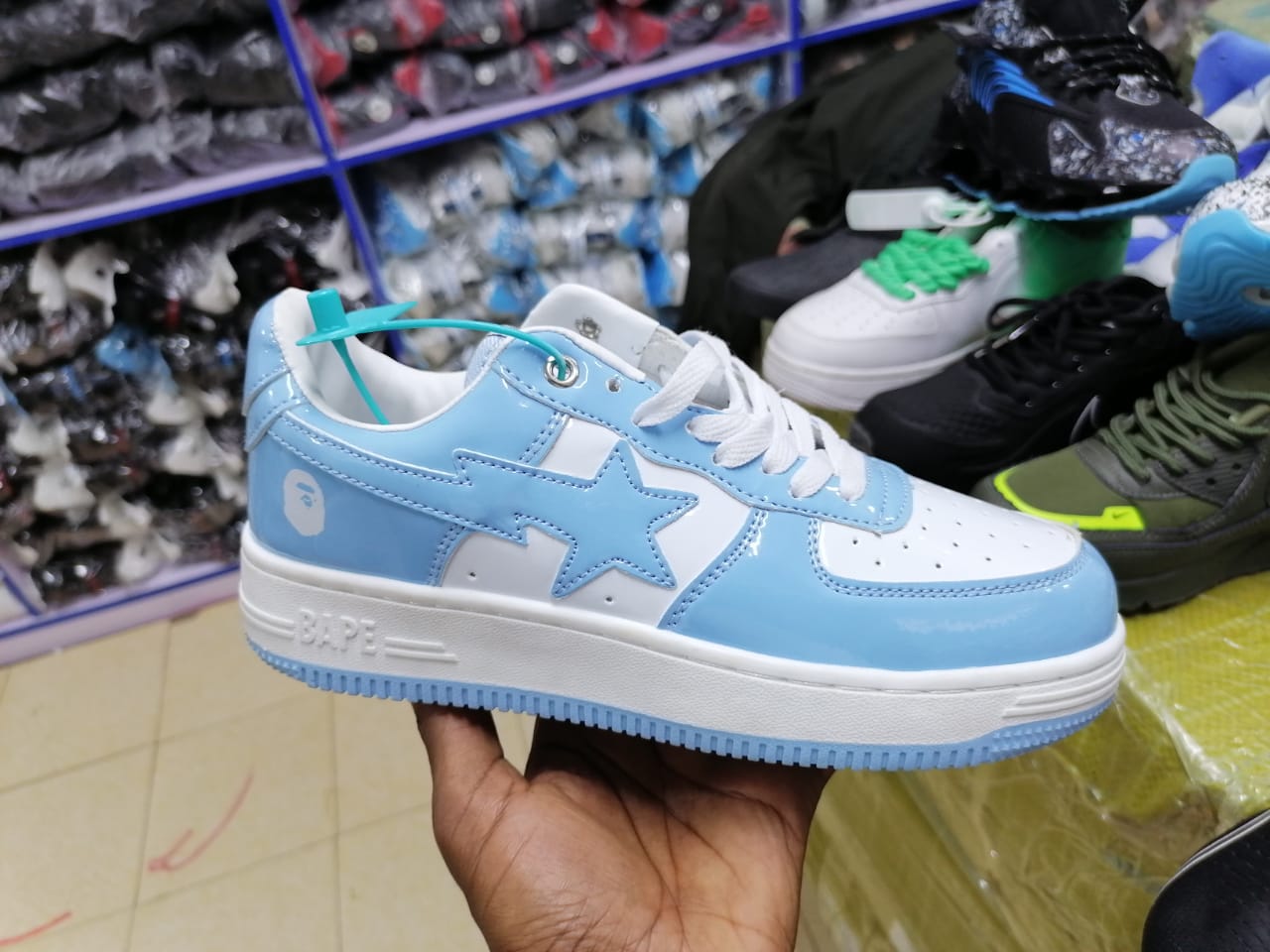 BAPE STAR Latest Fashion breathable sneaker shoes