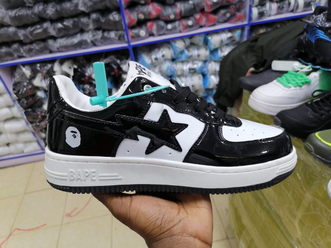BAPE STAR Latest Fashion breathable sneaker shoes