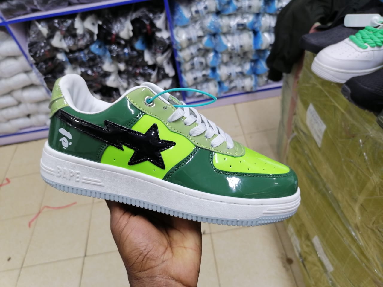 BAPE STAR Latest Fashion breathable sneaker shoes