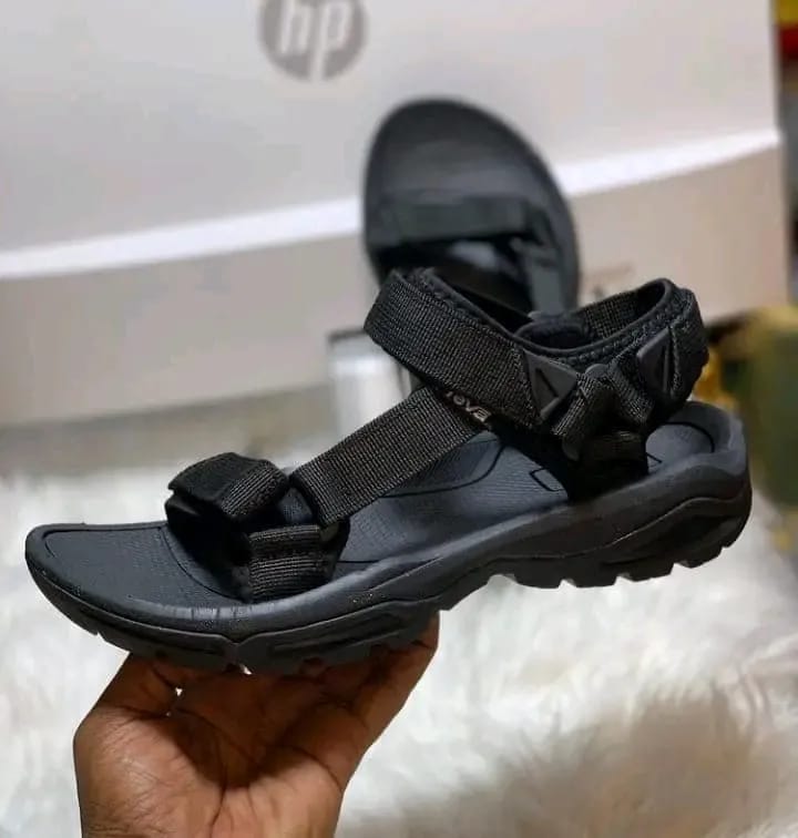 High Quality Teva Leather men's Teva leather open shoes/sandals